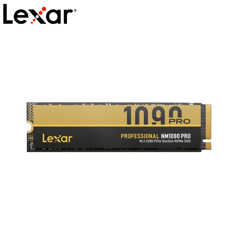Lexar® Professional NM1090 PRO PCIe Gen5X4 NVMe 固态硬盘